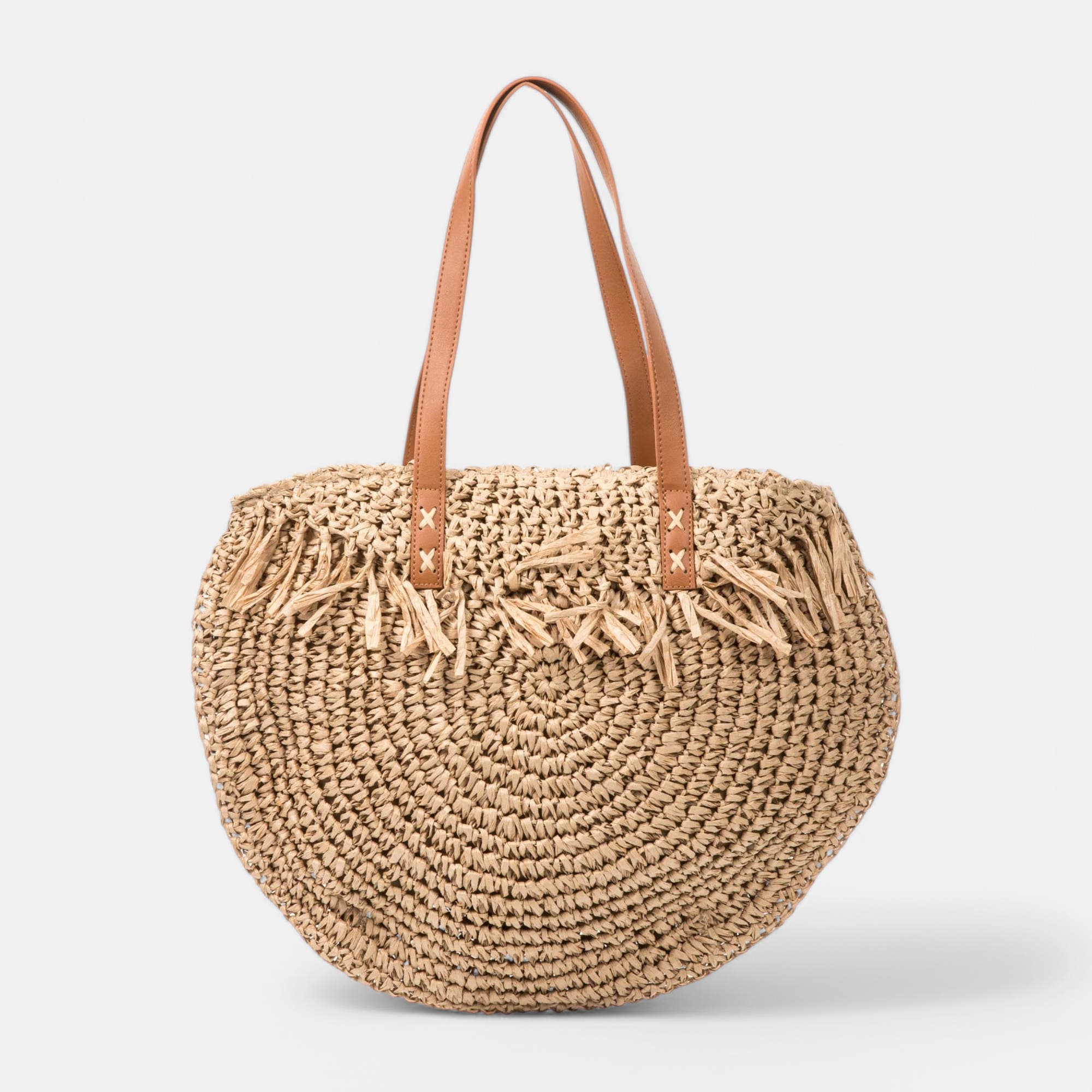 Sac de shopping taupe