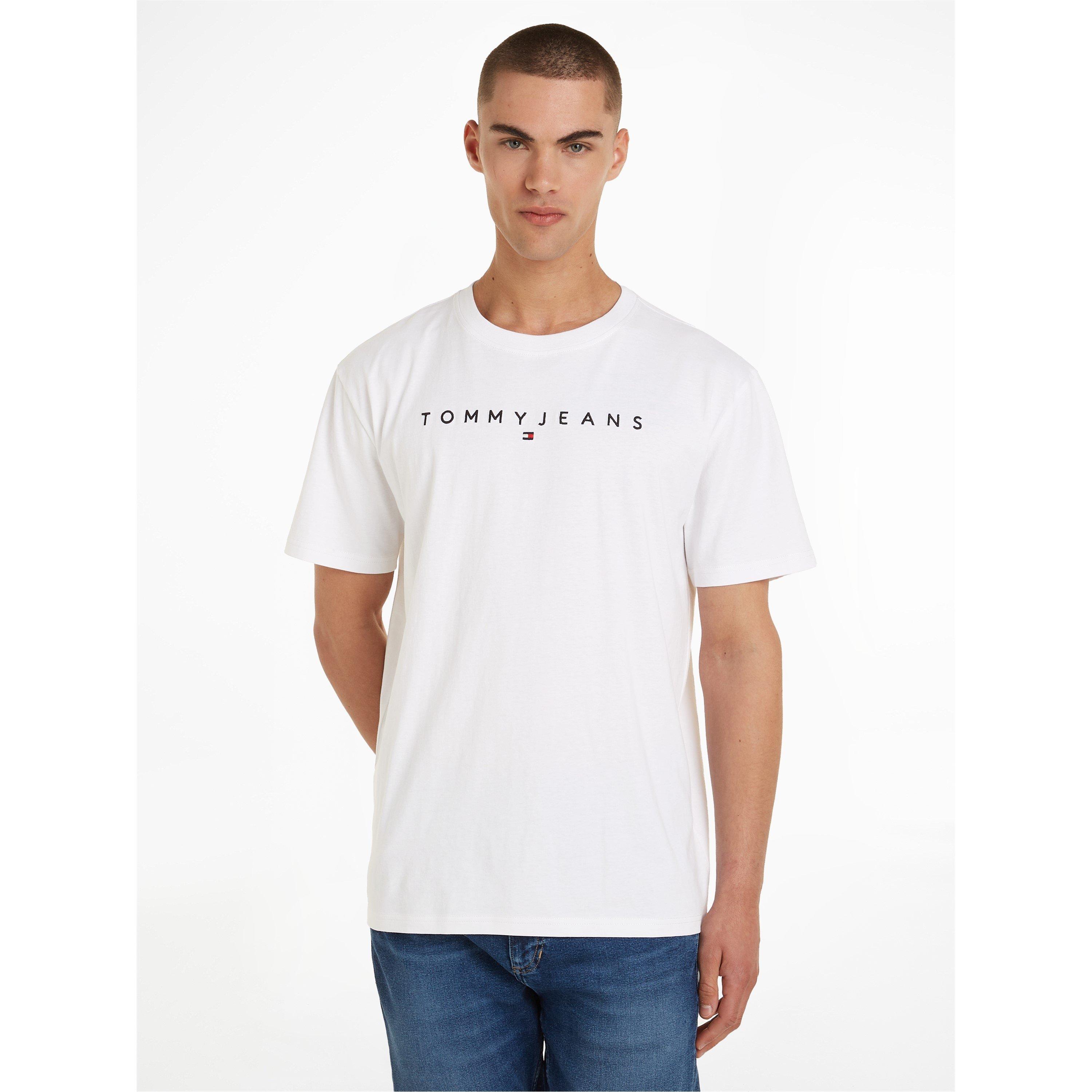 Tommy Jeans TJM REG LINEAR LOGO TEE EXT