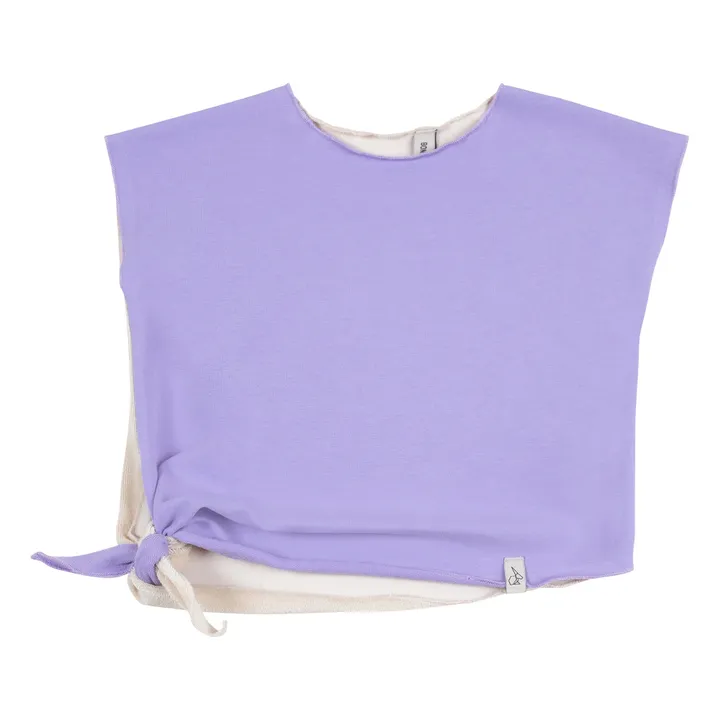 Bonnie & The Gang T-Shirt Millie Coton Bio | Lavande