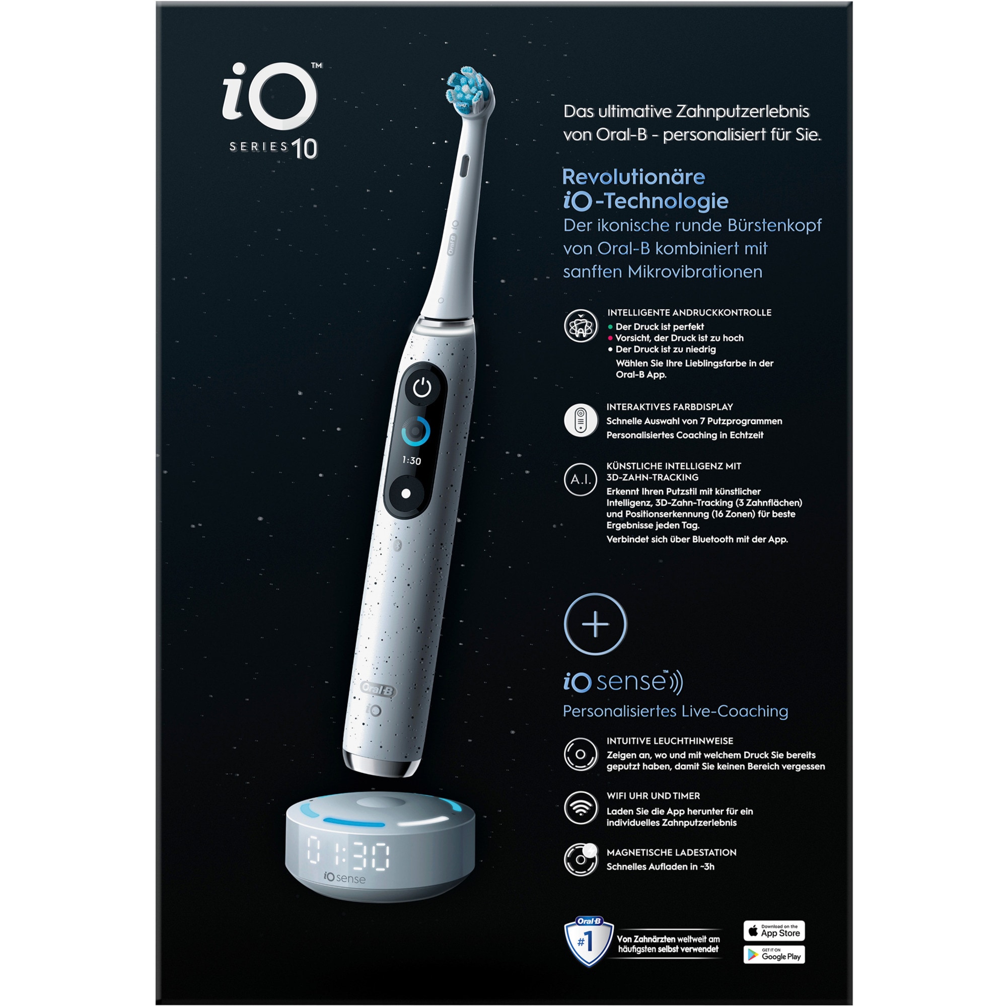 Braun Elektrische Zahnbürste Oral-B iO Series 10