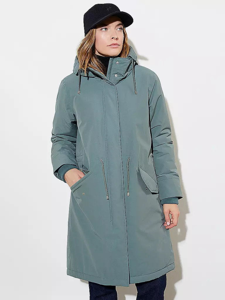 LANGER CHEN Parka LISMORE grün