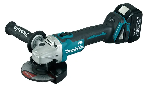 Makita DGA504RTJ - Vinkelkværn - ledningfri - 125 mm - 2 batterier - 18 V