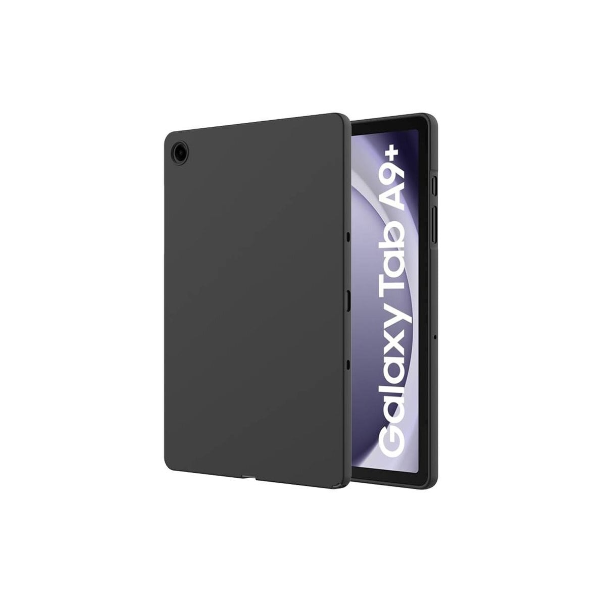 Liquid silikondeksel Samsung Galaxy Tab A9 Plus - Svart