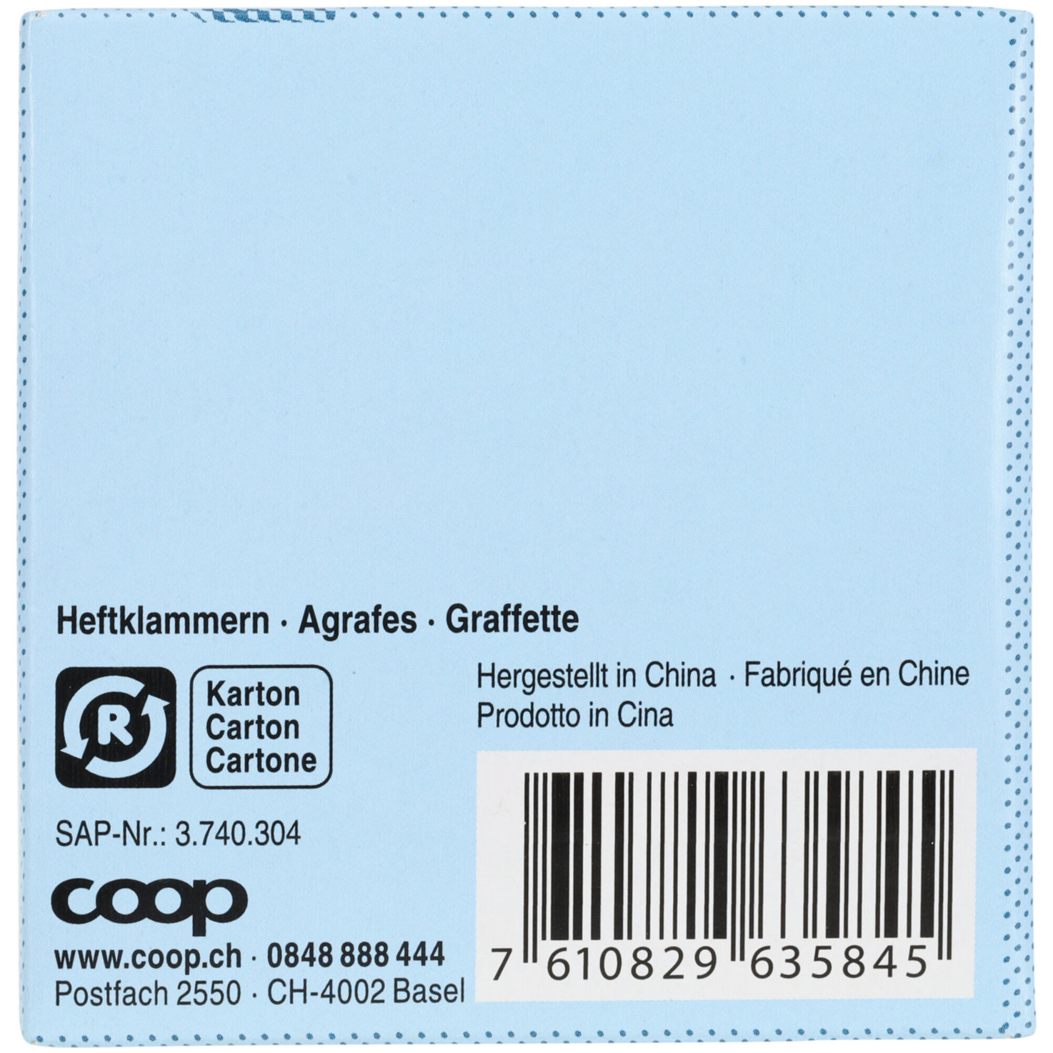 Qualité & Prix Heftklammern 24/6 2000 Stück