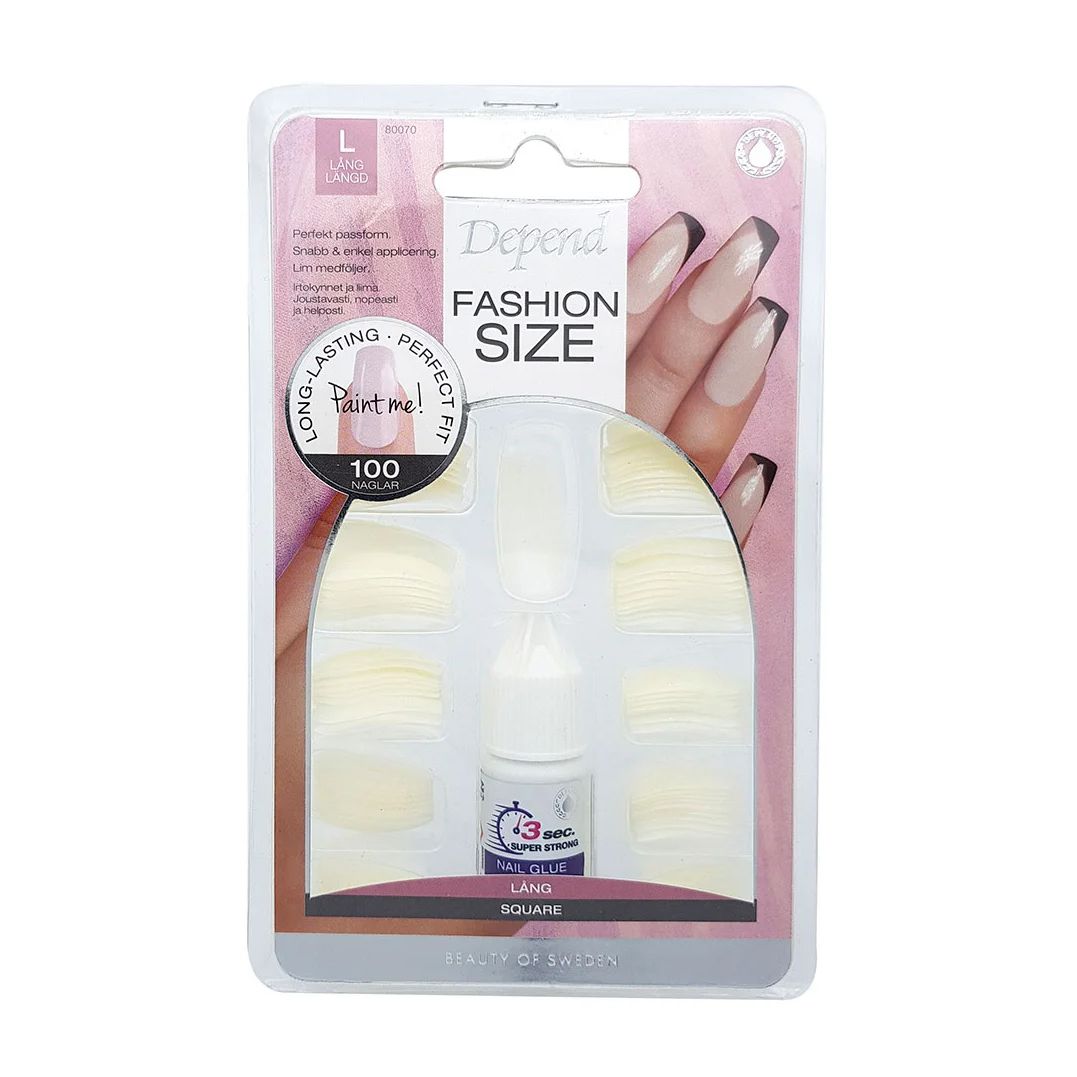 Løsnegler Fashion Size 100pk