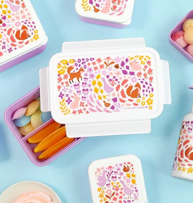 A Little Lovely Company Bento Matboks, Blomsterhage