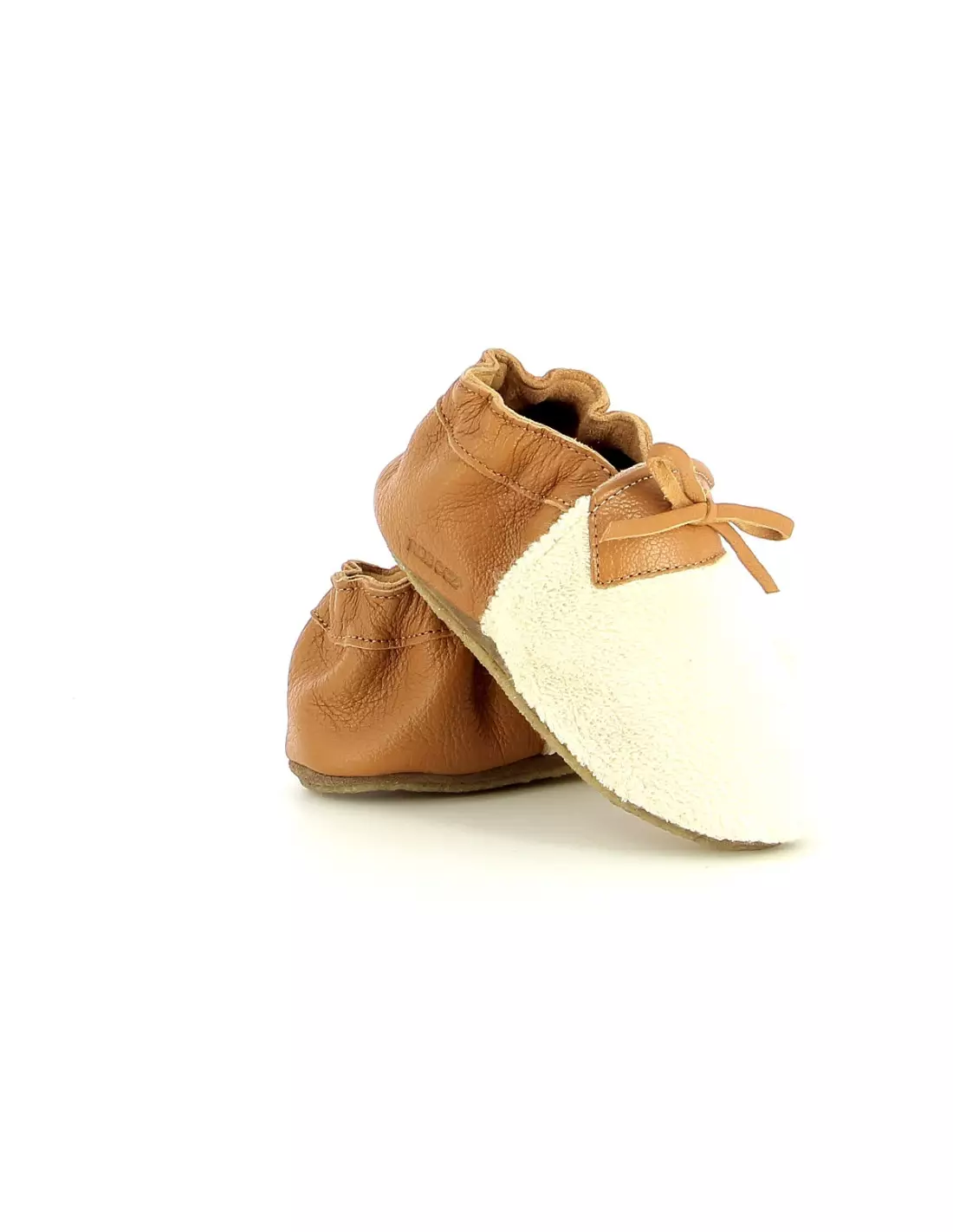 ROBEEZ FLEECE - Chaussons Beigemarron