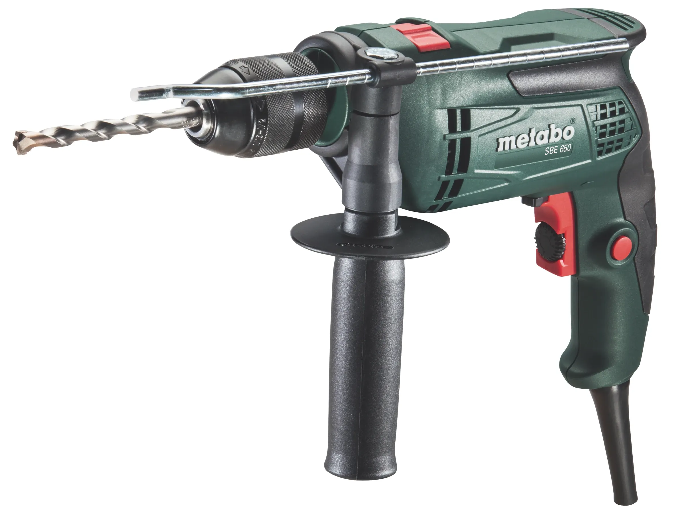 Metabo 650 W Schlagbohrmaschine SBE 650 inkl. Tiefenanschlag