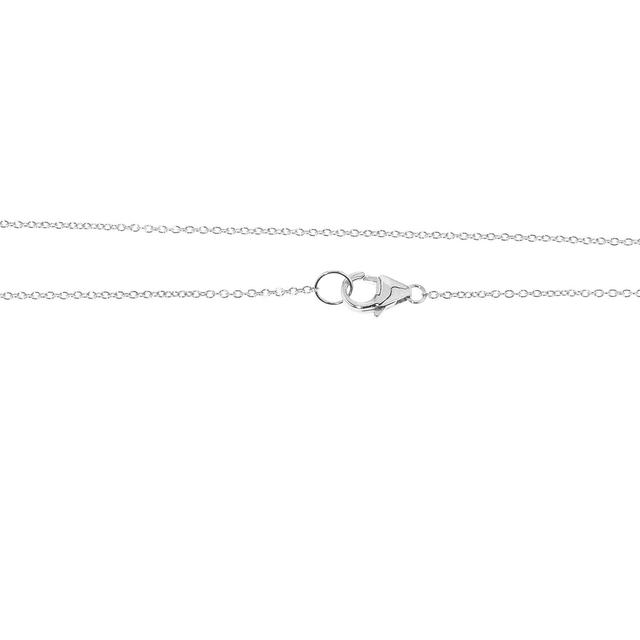 Brillant-Collier, feines Weiß, 0,50 ct., Gold 585