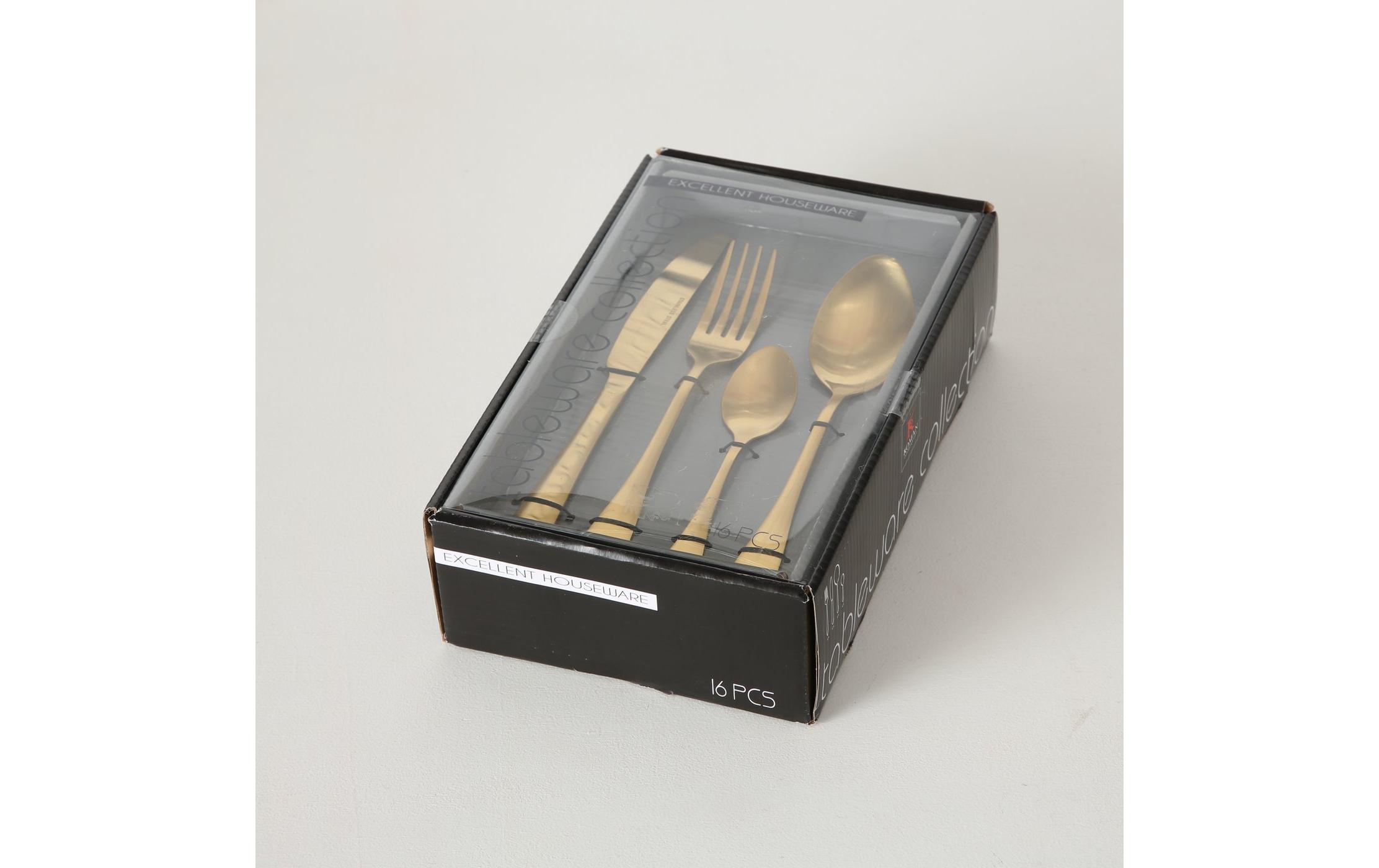 Besteck-Set Landlord 16-teilig, GoldEssbesteck