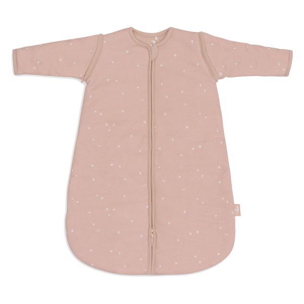 Jollein Twinkling Slaapzak Winter Met Afritsbare Mouw Rond - 60 cm - Wild Rose