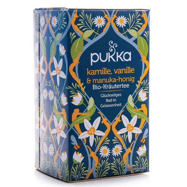 Pukka Manuka Tee - Kamille, Vanille, Manuka Honig