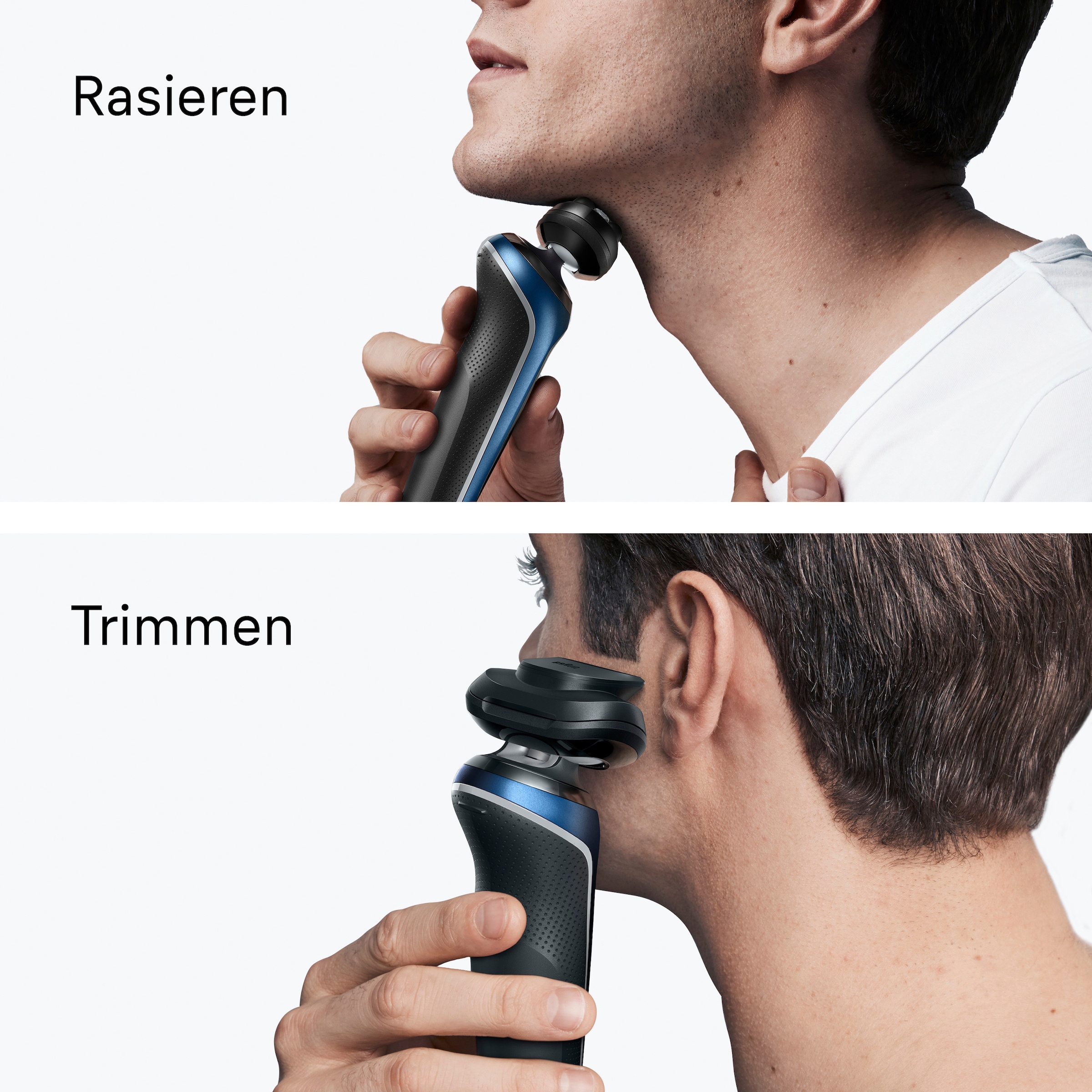 Braun Elektrorasierer »Series 6 62-B1200S« 1 Stk. Aufsätze 100% wasserdicht, Präzisionstrimmer-Aufsatz, bis zu 60 Min