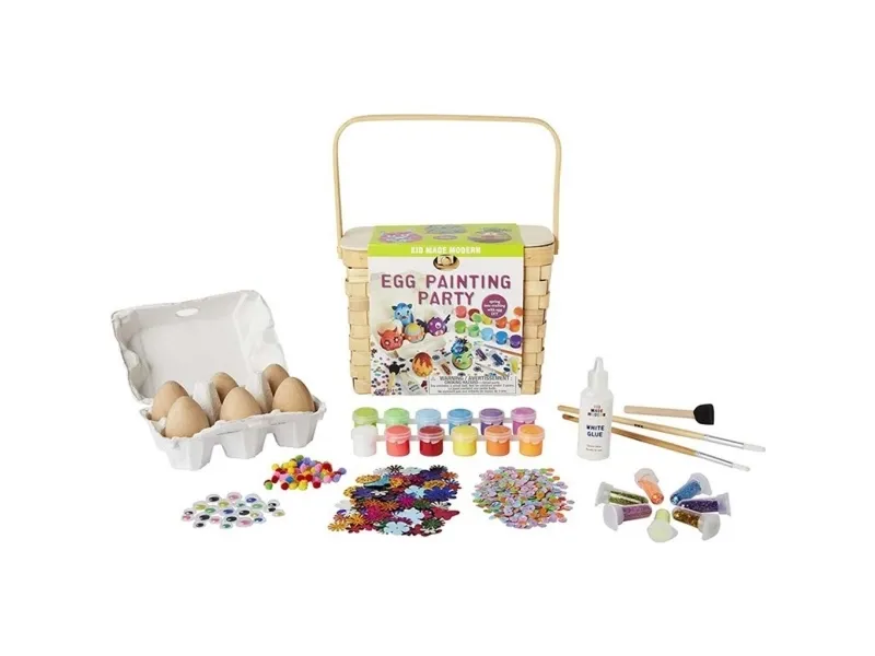 Kid Made Modern Egg Painting Party