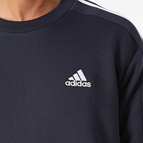 Sweat Crewneck 3 Stripes IJ6469 Bleu Marine