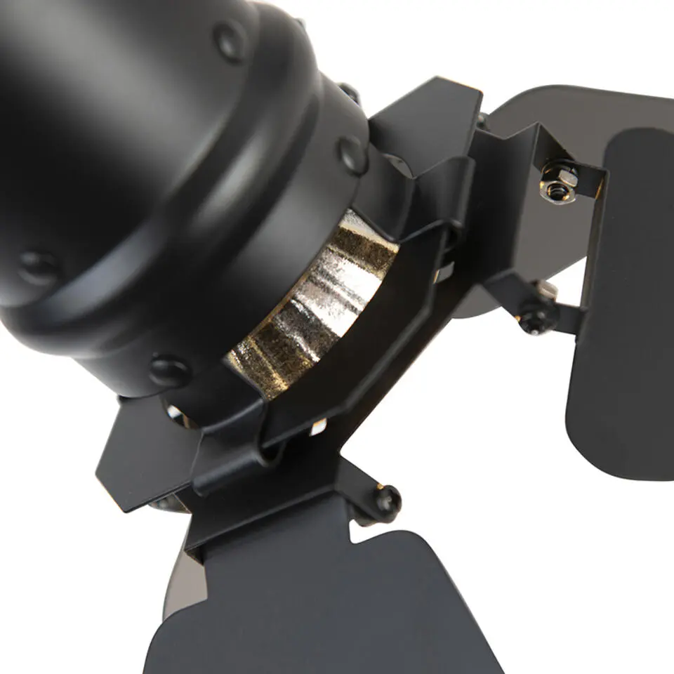 Qazqa opbouwspots movie zwart gu10
