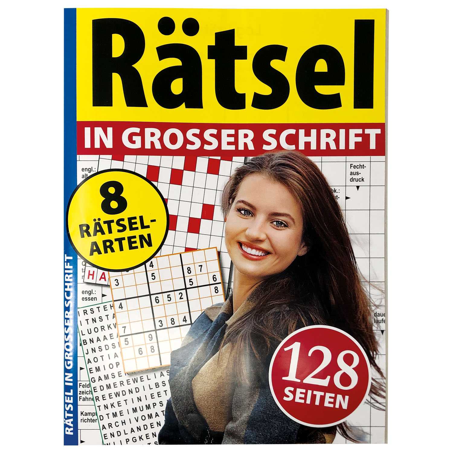 Rätsel-/Sudokuheft DIN A4 128 Seiten 4fach