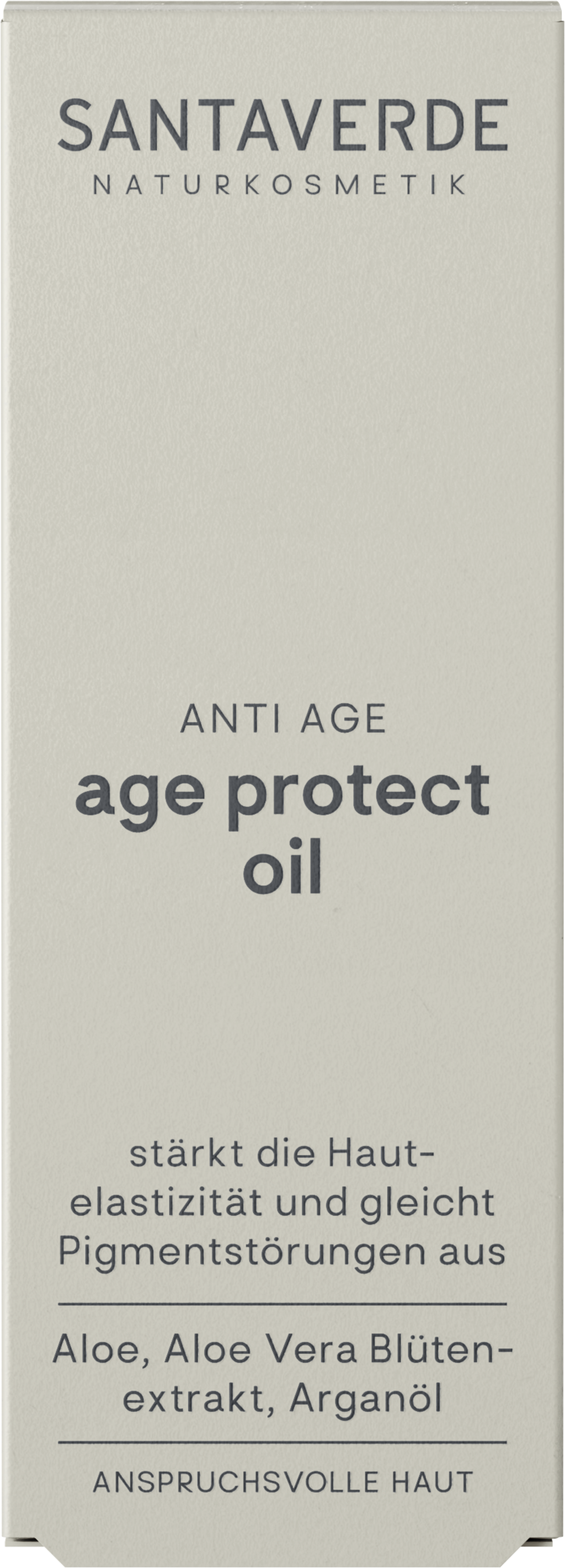 SANTAVERDE  AGE PROTECT oil, 30 ml