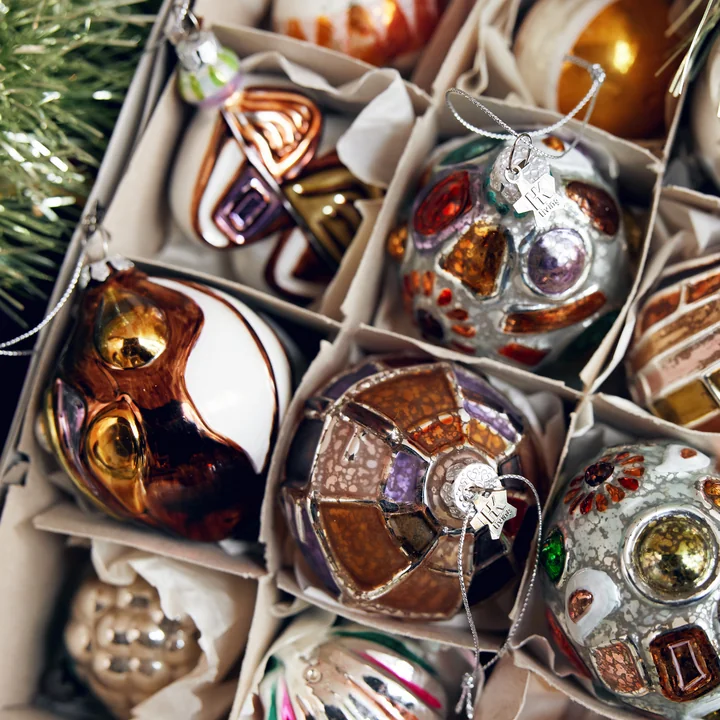HKliving - HK Christmas Ornaments, anatomic oval
