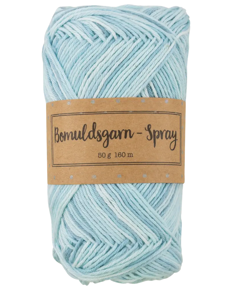 Cotton print garn 50 g - ass. farver