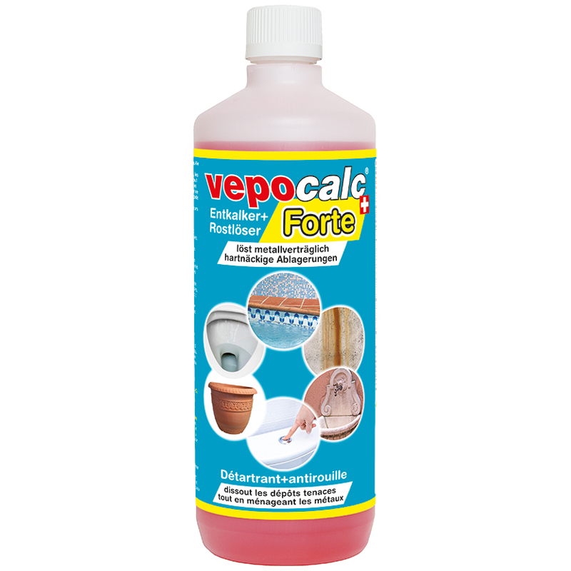 VEPOCALC Forte Entkalker Rostlöser liq Fl 1000 ml