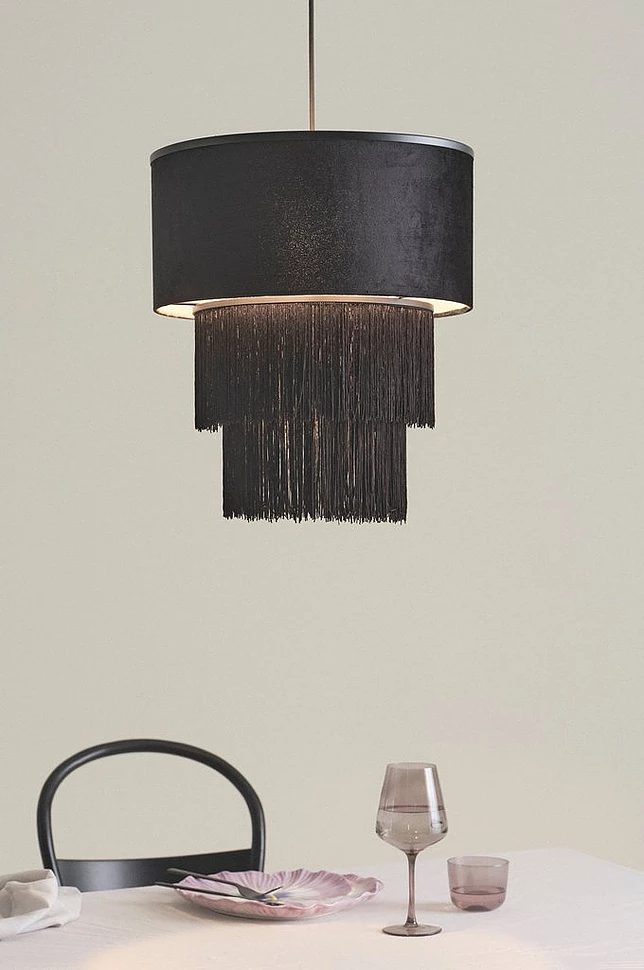 REGENCY VELVET taklampe
