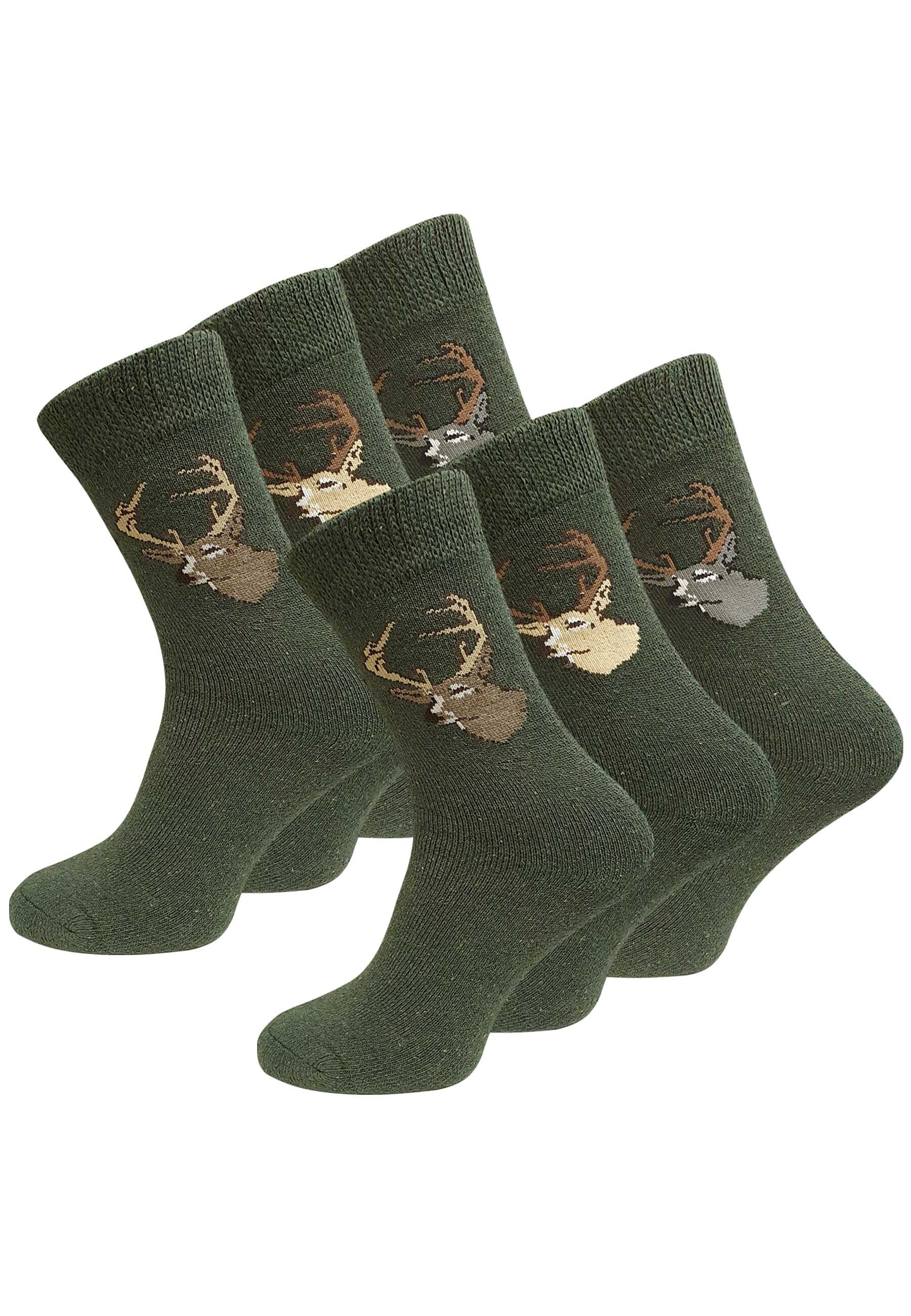 Cotton Prime® JÄGER und Outdoor Socken 6 Paar