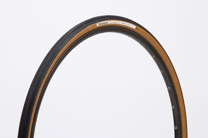Panaracer Gravelking Slick Sort/Brun 700 x 35c