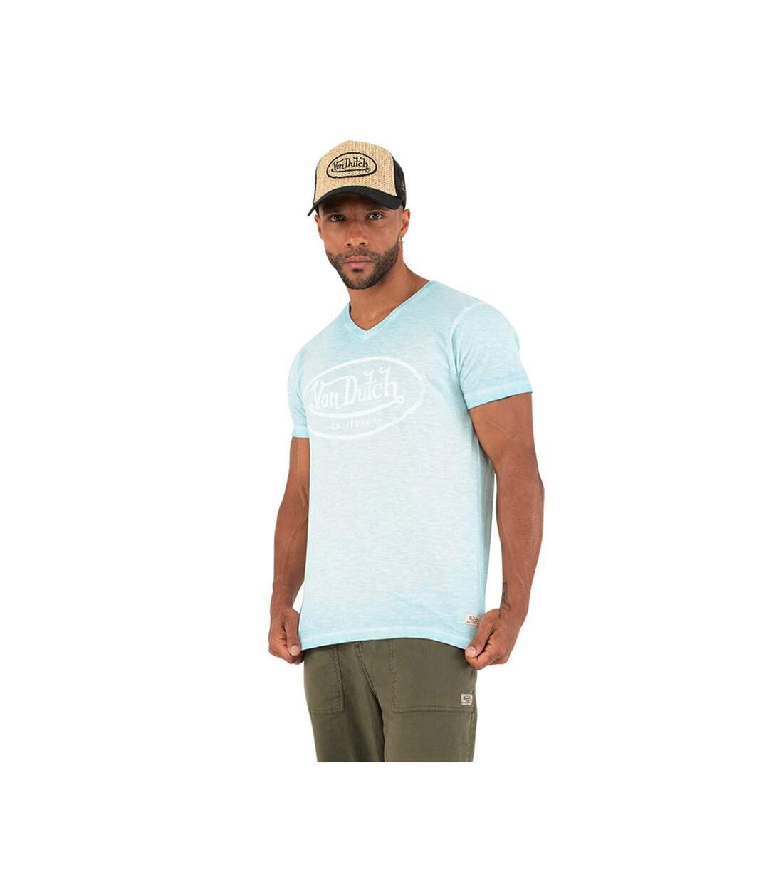 T-shirt col V homme en coton Tyron