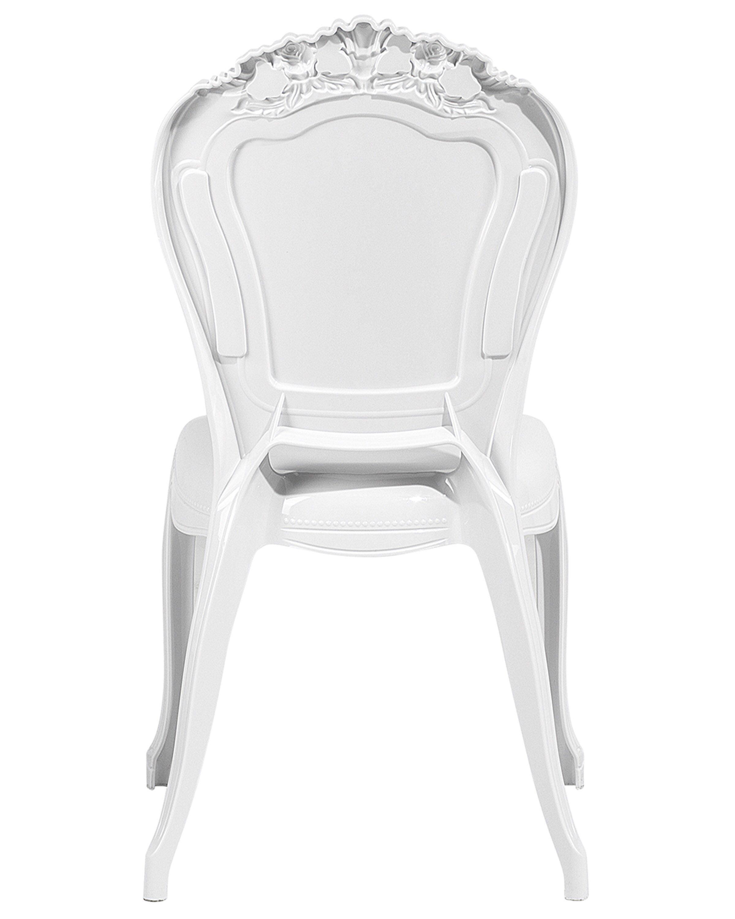 Set van 2 eetkamerstoelen VERMONT Wit