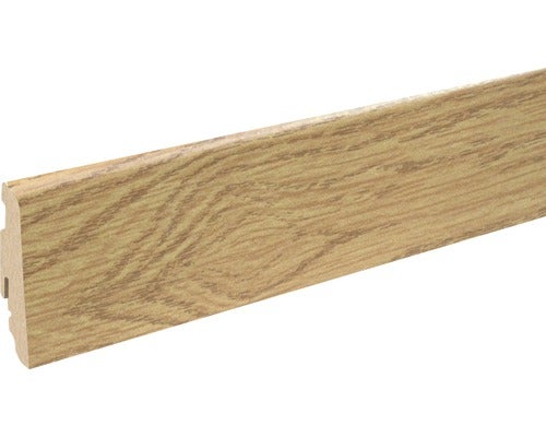 Eiken plint, medium FU060L, 19x58x2400 mm