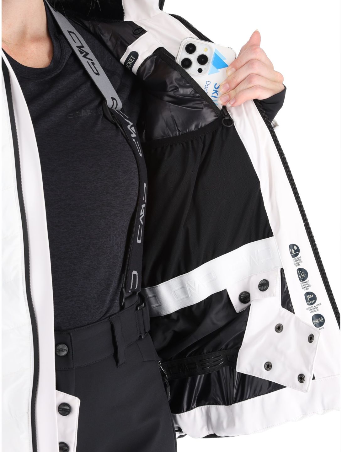 34W4436F ski-jas dames
