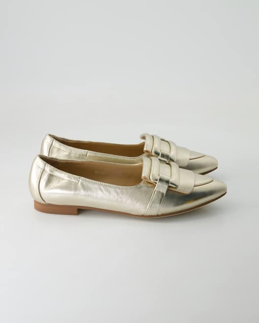 Regarde Le Ciel Jeanine 02 Ballerinas in Gold