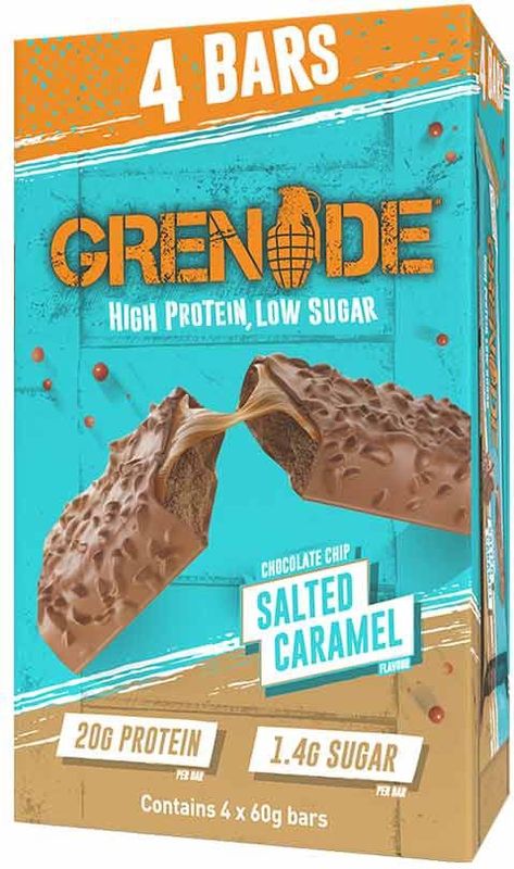 Grenade - Protein Bar - Caramel Chaos - 720 Gram - 12 Repen