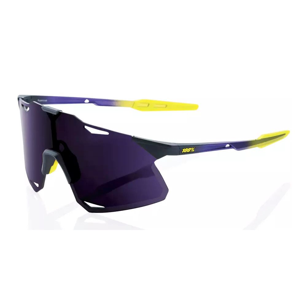 100 percent HYPERCRAFT - Lunettes de soleil photochromiques matte metallic digital brights/dark purple