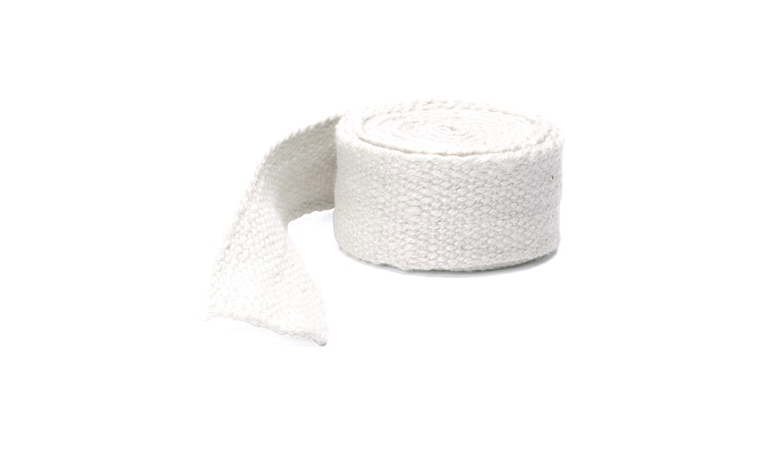 Powerwrap keramik fiber 3 m, bredde 50mm hvid