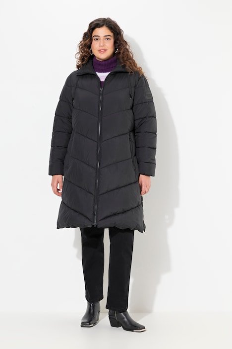 HYPRAR Steppmantel, wasserabweisend, Seiten-Zipper