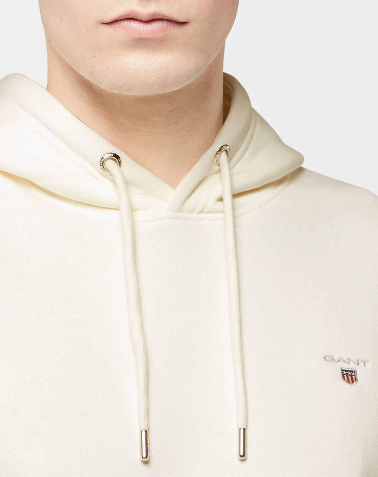Gant Sweat logo Xs blanc