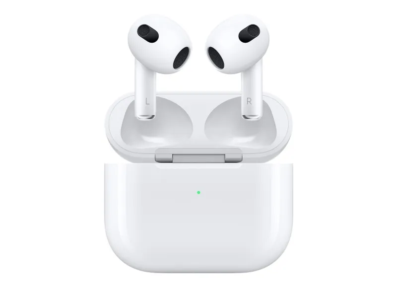 [OUTLET] - Apple AirPods (3rd generation) , Trådløs, Opkald/musik, Hovedtelefoner, Hvid