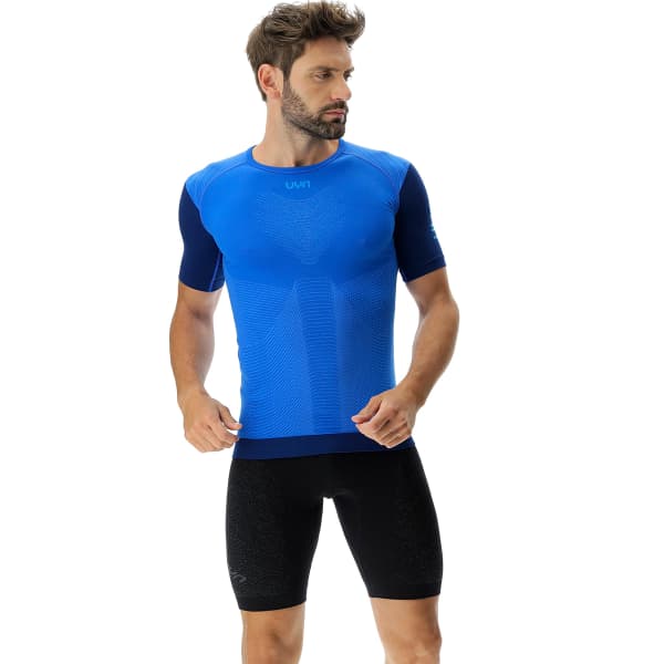 T-shirt running UYN MAN RUNNING PB42 OW SHIRT SULPHUR SPIRNG/PEACOT