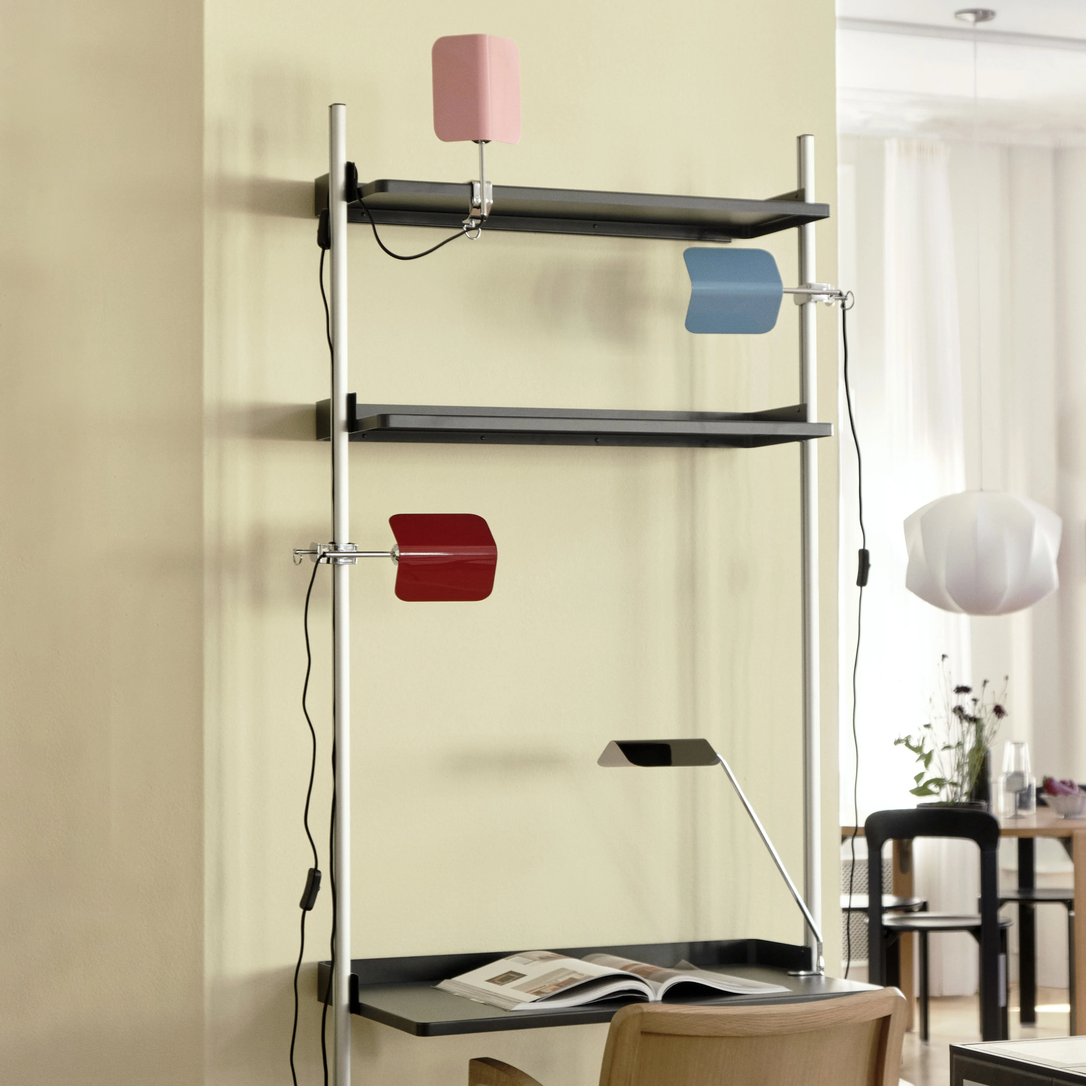 APEX CLIP - Lampe de bureau métal | Noir