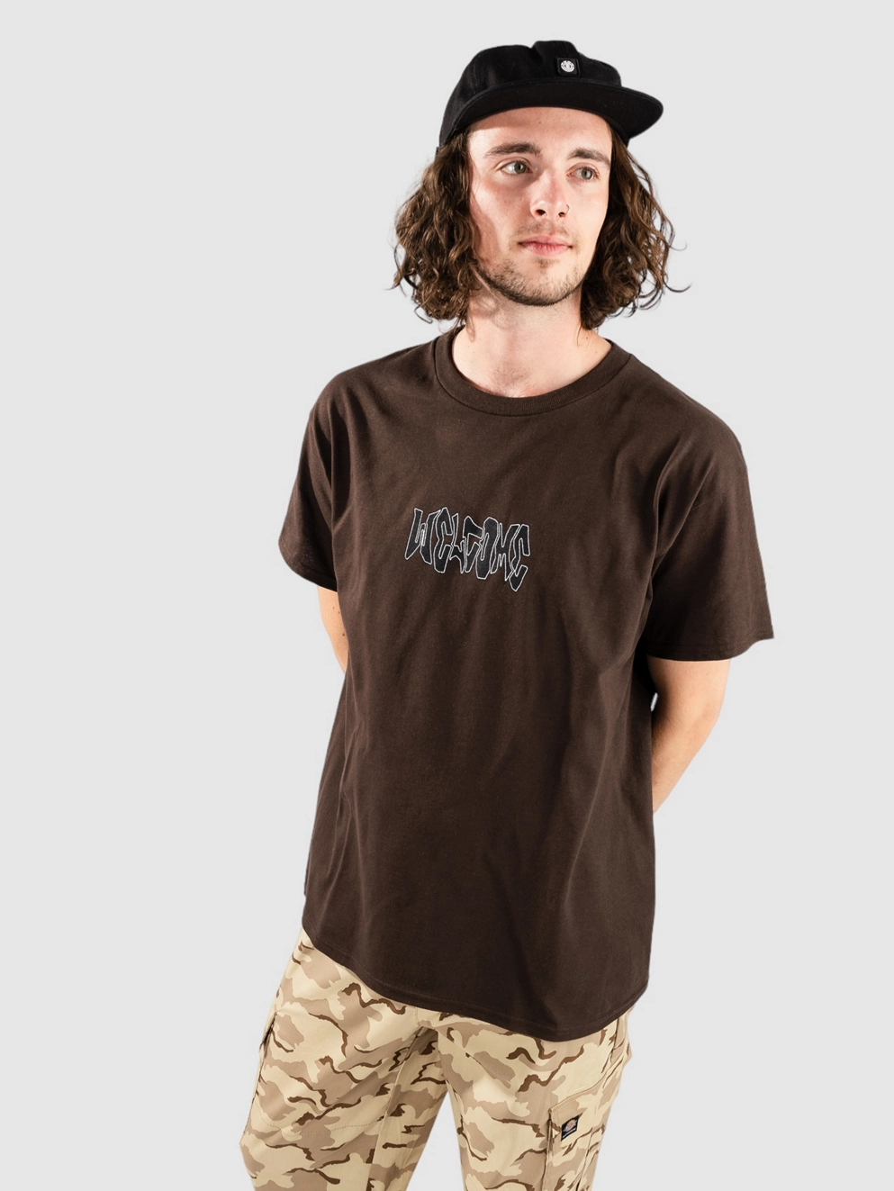 Welcome Nephilim Printed T-Shirt dark chocolate