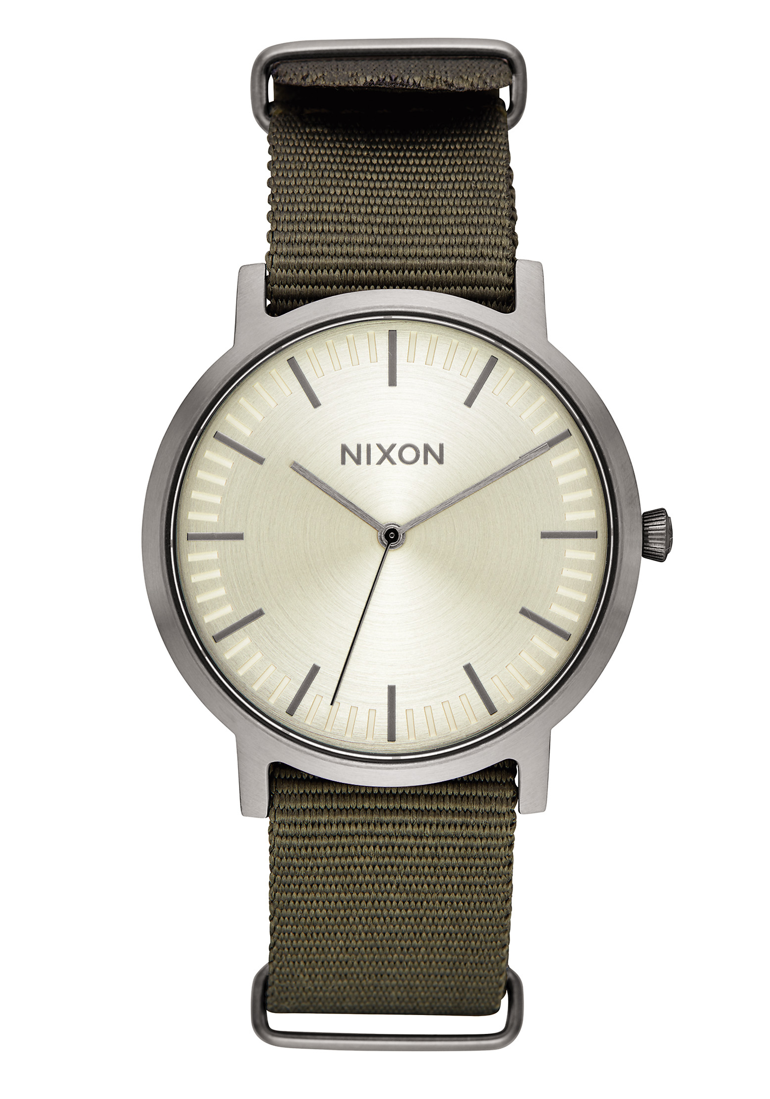 Nixon The Porter Nylon Silver / Surplus A1059-2232