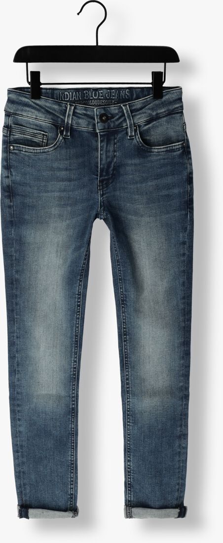 INDIAN BLUE JEANS blauwe indian blue jeans straight leg jeans blue max straight fit