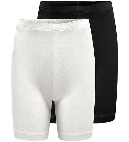 Kids Only Radlershorts - 2er-Pack - KogLove - Cloud Tänzer/Black