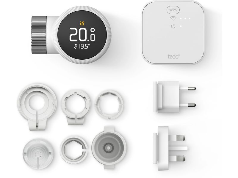 tado° Smarter Thermostat X Starter Kit, Radiator Intelligenter Heizkörperthermostat