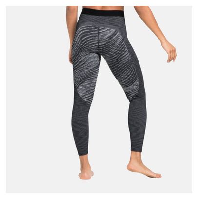 Collant Long Odlo Blackcomb Eco Noir Gris Femme
