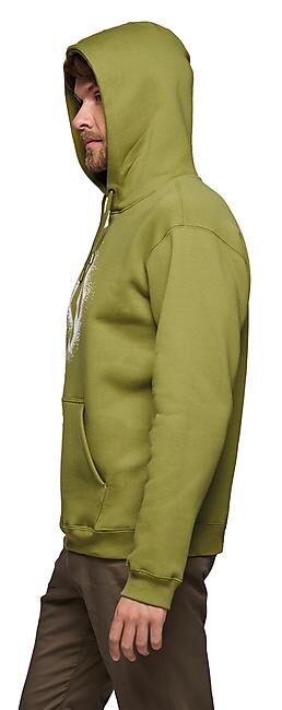 BLACK DIAMOND - SWEAT A CAPUCHE CHALKED UP 2-0 HOODY M