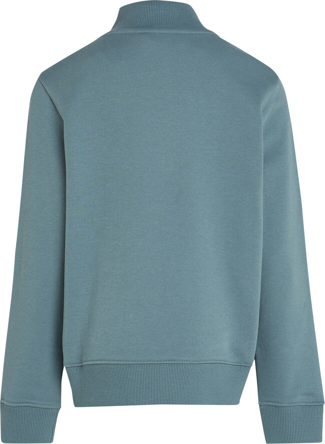 Calvin Klein MONOGRAM MINI BADGE HALF-ZIP North atlantic