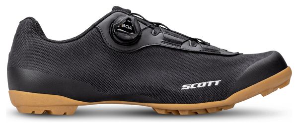 Chaussures Gravel Homme Scott Gravel Pro Noir Mat/Blanc